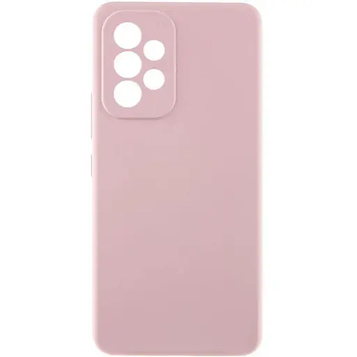 Чехол Silicone Cover Lakshmi Full Camera (AAA) для Samsung Galaxy A53 5G Розовый / Pink Sand