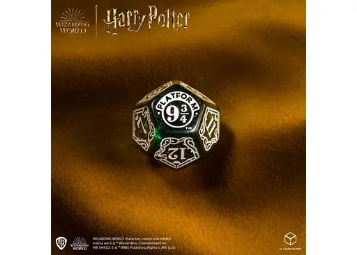 Набор кубиков Harry Potter. Slytherin Modern Dice Set - Green , 7 шт. (190142/2023/2/A) - фото 5