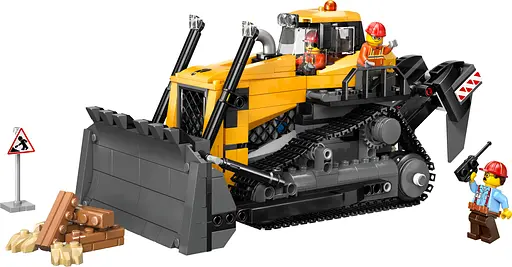 Конструктор LEGO City Желтый бульдозер 682 детали (60466) - фото 5