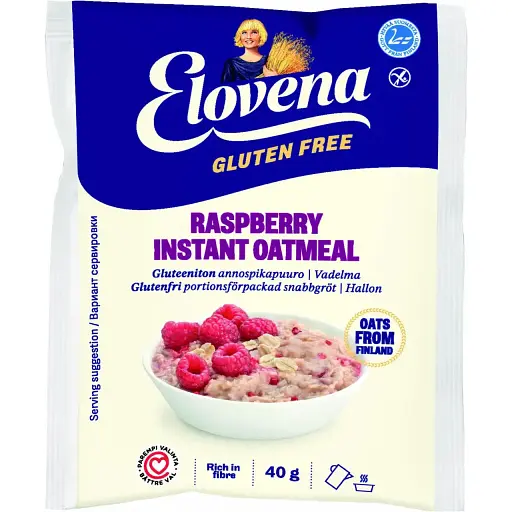 Каша овсяная Elovena с малиной 40 г (868362) - фото 3