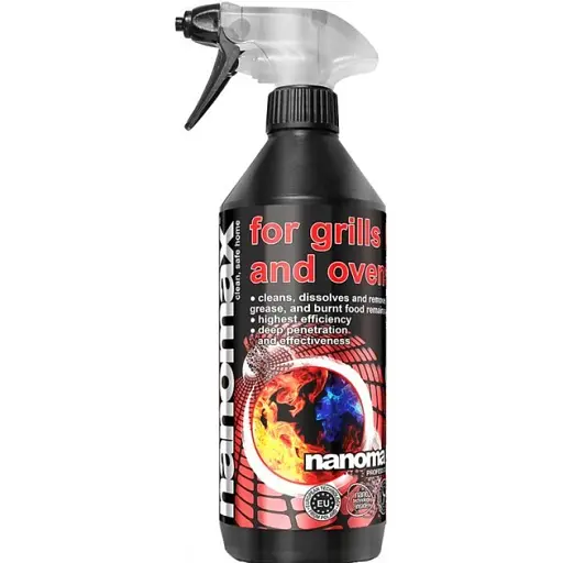 Засіб для чищення духовок, камінів і грилю Nanomax Ovens, Fireplaces & Grills 500 мл - фото 1