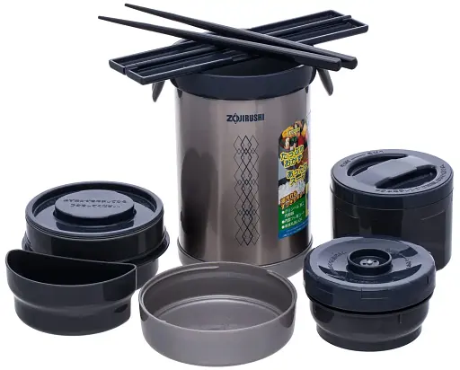 Набір для ланчу ZOJIRUSHI SL-NC09ST Steel