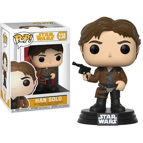 Фігурка Funko Pop Han Solo Хан Соло Star Wars Зоряні війни 10 см SW HS238 - фото 1