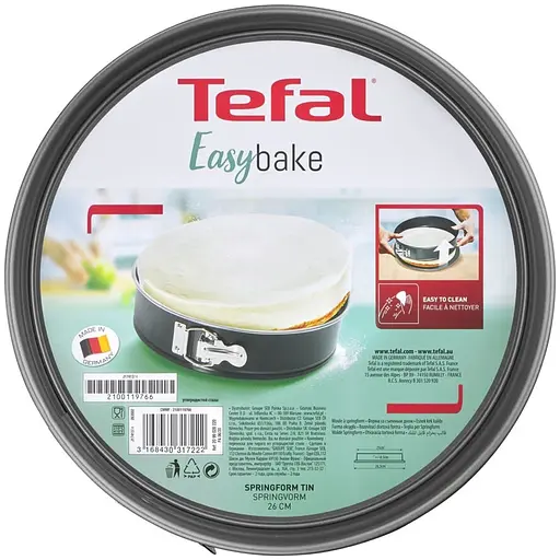 Форма для випікання Tefal Easybake 26 см кругла сіра (J1741374) - фото 4
