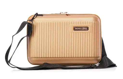 Бьюті-кейс Semi Line 4.5L Gold (T5663-1) (DAS302638) - фото 3