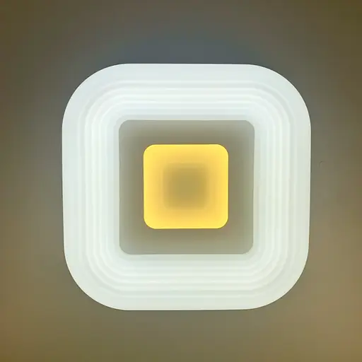 Біла стельова LED люстра Line F Арт. 6006 - фото 3