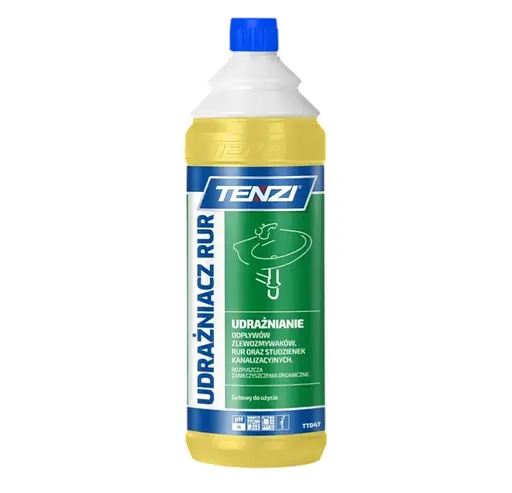 Засіб для чистки труб Tenzi Udrazniacz RUR (Drain Cleaner) 1 л - фото 1