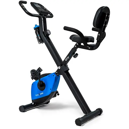 Велотренажер магнітний THUNDER TINY чорно-синій - фото 1