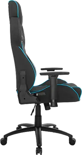 Геймерское кресло GT Racer черное с синим (X-2569 Black/Blue) - фото 3