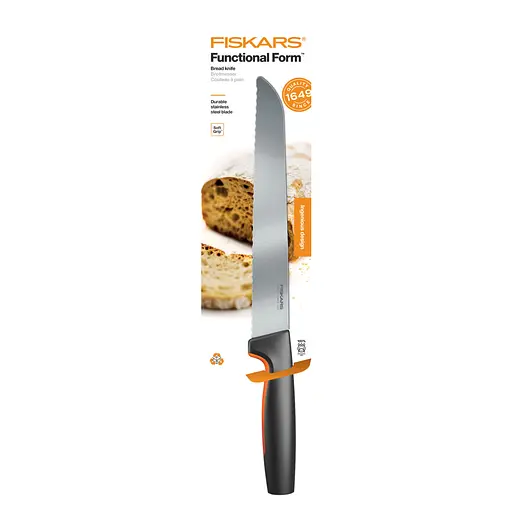 Fiskars Кухонный нож для хлеба Functional Form, 21.3 см - фото 6