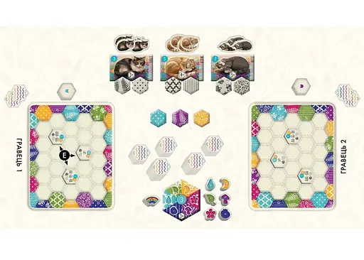 Настільна гра Lords of Boards Каліко (Calico) (укр.) (LOB2104UA) - фото 4