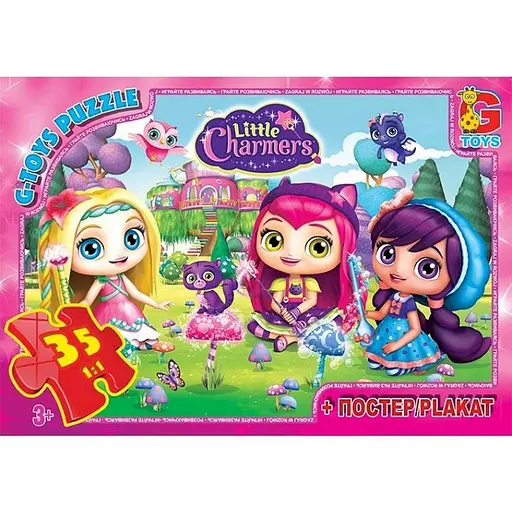 Детский пазл Little Charmers LC490 плакат 35 элементов