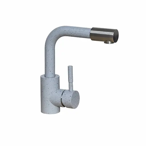 Смеситель для кухни Platinum 8530 Топаз Белый - фото 1