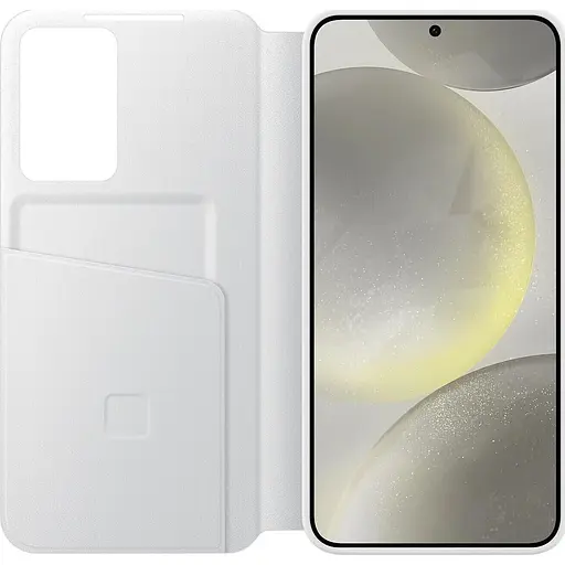 Оригінальний чохол-книжка Smart View Wallet Case для Galaxy S24 Plus White (S926) EF-ZS926CWEGWW - фото 8