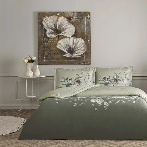 Постельное белье Nurell Grey Сатин Tac pbe0051594 - фото 1