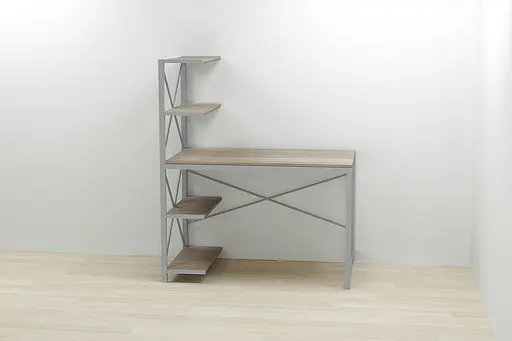 Компьютерный стол Ferrum-decor Джек 75x120x60 Серый ДСП Сонома Трюфель (FRD-104397) - фото 2