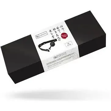 Кляп Liebe Seele Boudoir Amor Ball Gag Black - фото 2