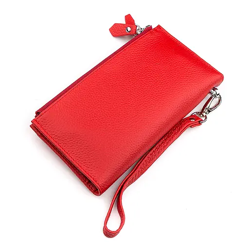 Жіночий шкіряний гаманець (ST420) ST Leather 10х19х2.5 см acs0015577 - фото 2