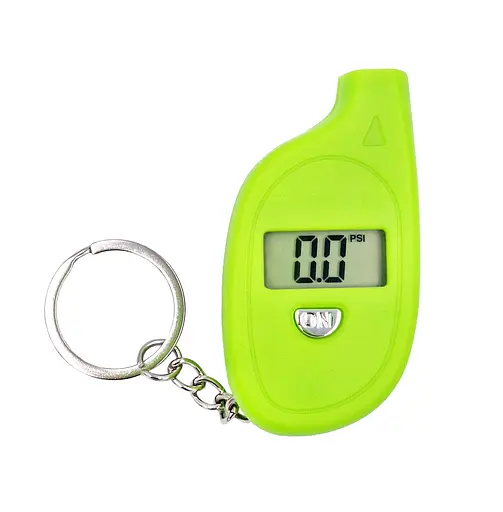 Манометр (тестер давления шин) цифровой LCD дисплей салатовый (G0001640) - фото 4