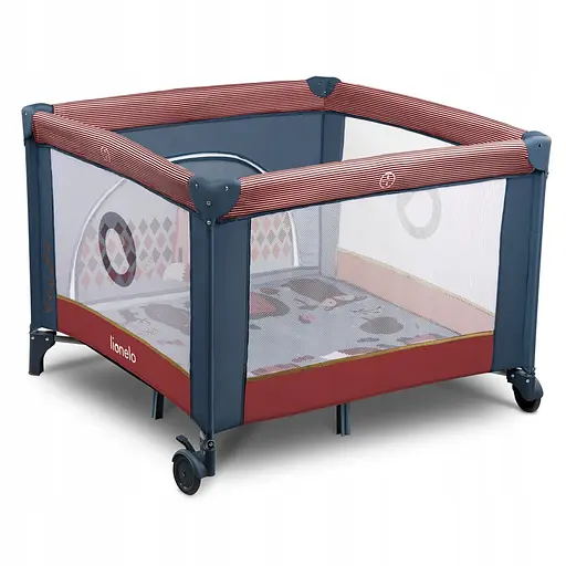 Манеж Lionelo Sofie Blue Cobalt Red - фото 3