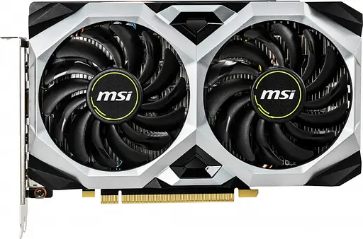 Видеокарта MSI GTX 1660 6Gb Ventus XS OC (GTX 1660 VENTUS XS 6G OC) (GDDR6, 192 bit, PCI-E v3.0) Б/у - фото 1