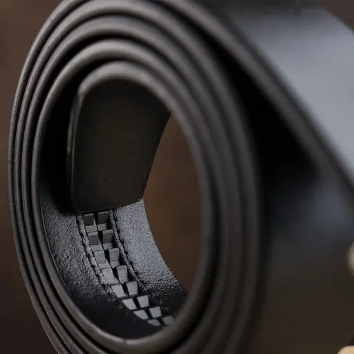 Ремінь шкіряний Vintage чоловічий 115х3,4 см acs0014902 - фото 5