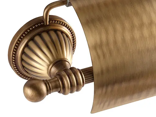 Склянка для зубних щіток Kugu Hestia antique Freestand 950A бронза - фото 3