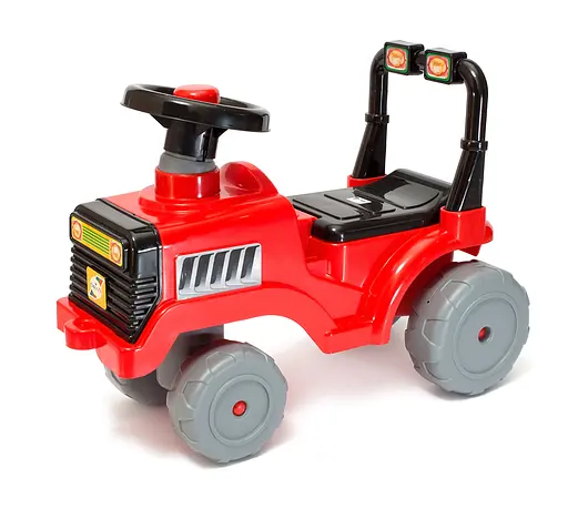 Каталка Беби трактор, Орион, красный, 61x31x45 см, 931 КРА