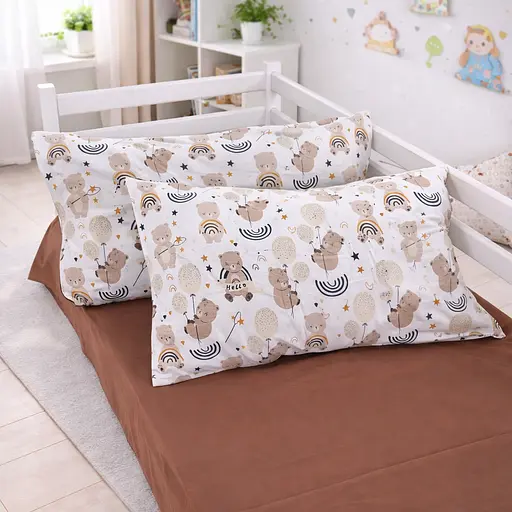 Наволочка MirSon Ranforce Elite Tiny Teddy 50x70 см (2200012569276) - фото 1