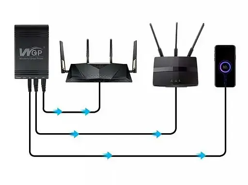 Источник бесперебойного питания Xoko WGP 8800mAh 5-12V (XK-WGP-8800) Черный - фото 6