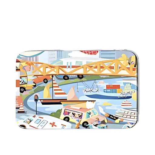 Пазлы - 60 элементов в металлическом боксе, от 3 лет, C 73265-1