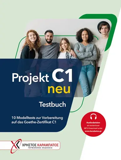 Projekt C1 neu Testbuch mit Audios online