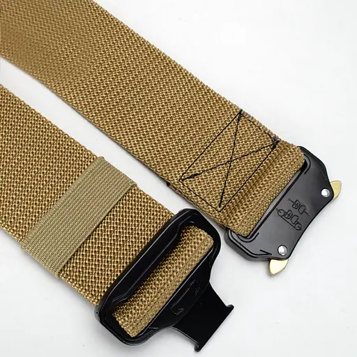 Ремень тактический с пряжкой Кобра ширина 50 мм JK-5033 (120 см) бежевый - фото 4