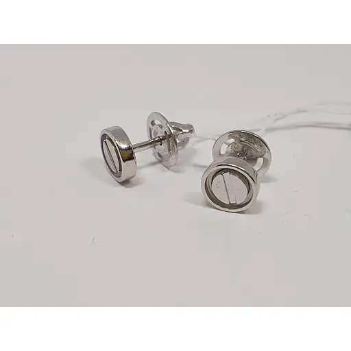 Золоті сережки-пуссети Харківська ювелірна фабрика. 700587-СПБ - фото 3