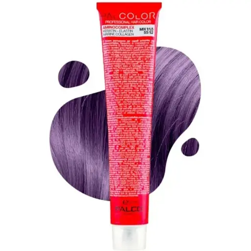 Фарба для волосся Palco 5.2 світло-коричневий фіолетовий 100 мл