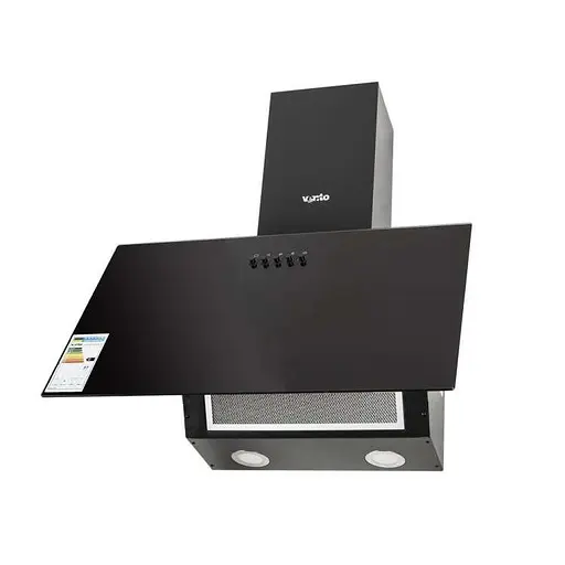 Вытяжка наклонная Ventolux MODENA 60 BK (700) PB - фото 5