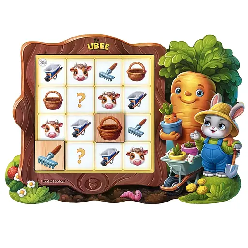 Дитяча настільна гра "Судоку" Ubumblebees (ПСД297) PSD297, 70 фішок - фото 1