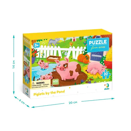 Дитячий пазл "Поросята біля ставка" DoDo Toys 300682, 30 елементів - фото 5