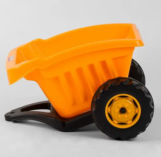 Прицеп для педального трактора 07-317 Pilsan ЖЕЛТЫЙ, в пакете (8693461042775) - фото 1