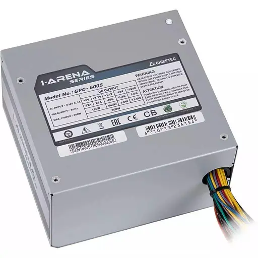 Блок живлення Chieftec iArena 600W (GPC-600S) - фото 3