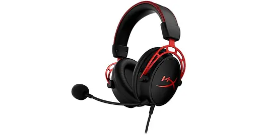 Наушники HyperX геймерские игровая гарнитура Cloud Alpha (HX-HSCA-RD) черная с красным - фото 7