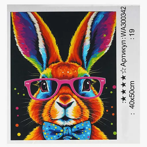 Набор для росписи по номерам WToys, 40x50 см, WA300342