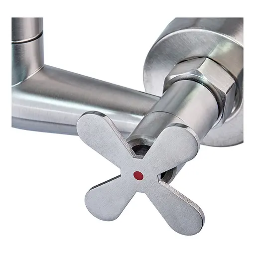 Смеситель для кухни Zerix GTA 005-G ZX4740 Нержавеющая сталь - фото 2