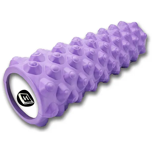 Масажний ролик EasyFit Grid Roller Extreme 45 см Фіолетовий (EF-2051-V) - фото 1