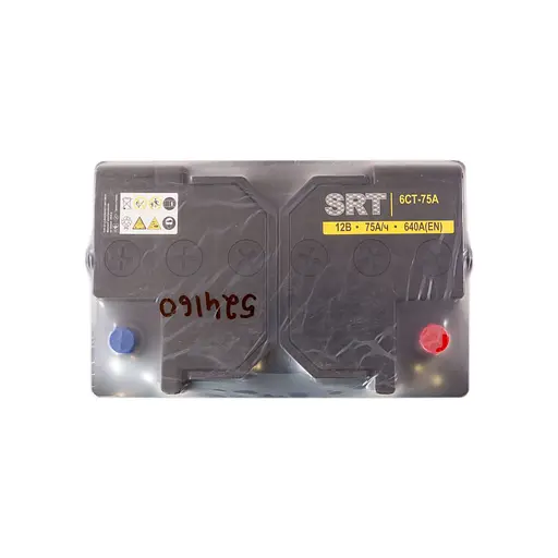 Акумулятор автомобільний SRT 6СТ-75АЗ (0) (-/+) (L3) 640А 12V (E) - фото 3
