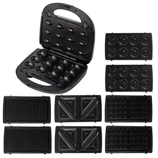 Сэндвичница-мультимейкер 5в1 Kamille KM-6723 - фото 1