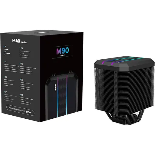 Кулер для процессора Alseye M90-B (AS.01.01.0053) (AS.01.01.0046) - фото 9