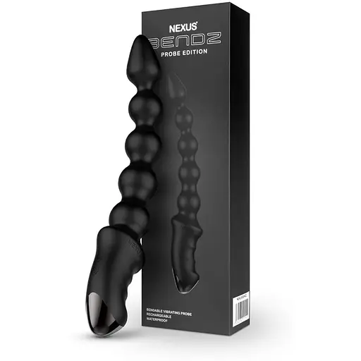 Анальний вібратор-буси Nexus Bendz Bendable Vibrator Probe Edition ефект пам'яті форми - фото 4