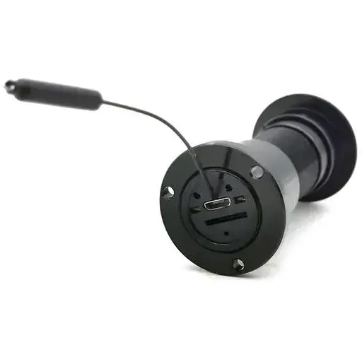 Відеовічко Nectronix DW-305W Tuya Smart App WiFi з датчиком руху, підсвіткою і записом чорне - фото 2