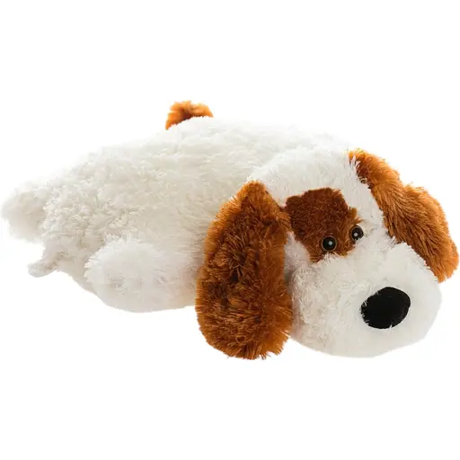 Подушка Alina собачка Кулька 55 см біла